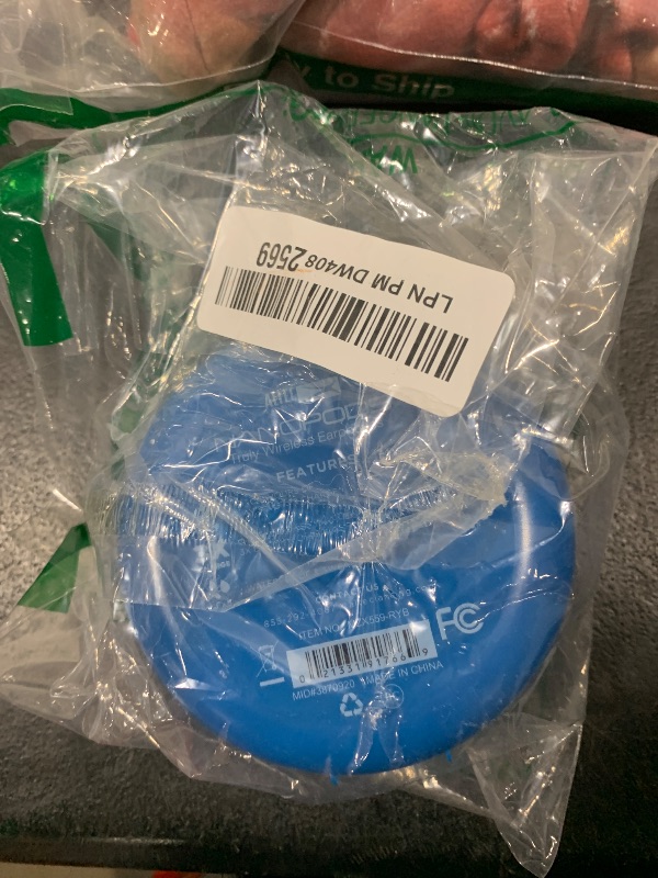 Photo 1 of Altec Lansing NanoPods - Truly Wireless Earbuds with Charging Case, TWS Waterproof Bluetooth Earbuds with Touch Controls for Travel, Sports, Running, Working (Royal Blue)
