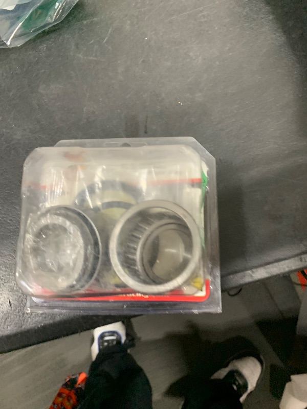 Photo 1 of All Balls Racing 22-1004 Steering Stem Bearing Seal Kit Compatible with/Replacement for Kawasaki Suzuki Victory Yamaha