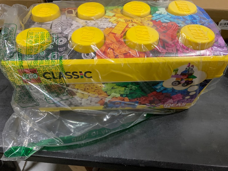 Photo 1 of Lego Classic Medium Creative Brick Box 10696 Building Toy Set - Featuring Storage, Includes Train, Car, and a Tiger Figure, and Playset for Kids, Boys, and Girls Ages 4-99
