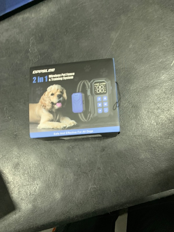 Photo 1 of CPPSLEE Wireless Fence for Dogs, Electric Dog Fence, Wireless Dog Fence, Electric Fence for Dogs, 2 in 1 Wireless Dog Fence System and with Waterproof Dog Training Collar