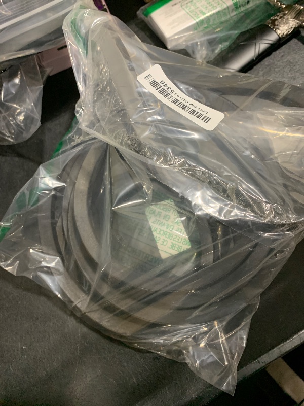 Photo 1 of 532197242 Mower Deck Belt 48 Inch, 197242 Replacement Belt Compatible with Husqvarna Poulan Craftsman Mower Deck Belt Replace 197242