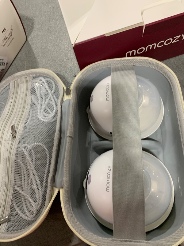 Photo 1 of Momcozy Breast Pump Hands Free, All-Day Comfort, No Strings Attached- 24mm, 2 Pack