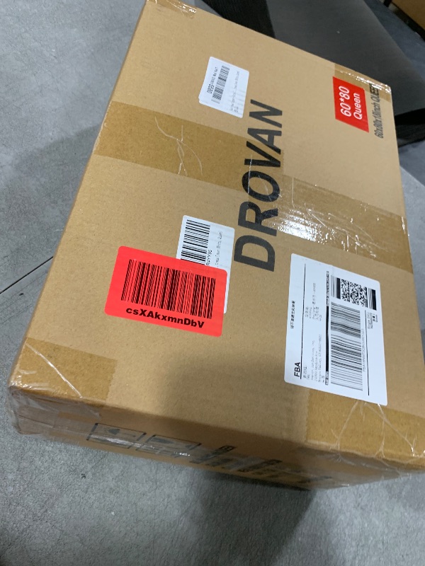 Photo 1 of DROVAN Mattress Topper Queen Size - Extra Thick Mattress Pad Cover - Pillow Top Deep Pocket with Breathable 7D Spiral Fiber Filling Cooling Mattress Cover