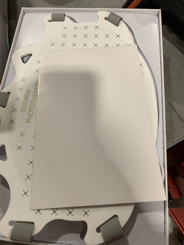 Photo 1 of SDKWDH Red Light Therapy for Face, 7 Colors LED Face Mask Light Therapy At Home, Led Face Mask Light Therapy, White