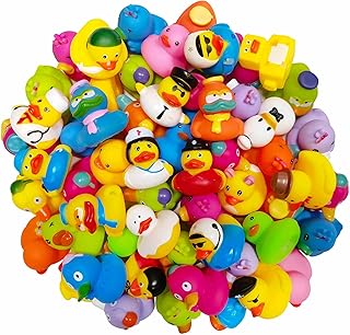 Photo 1 of Rubber Ducks in Bulk,Assortment Duckies for Jeep Ducking Floater Duck Bath Toys Party Favors (30-Pack)