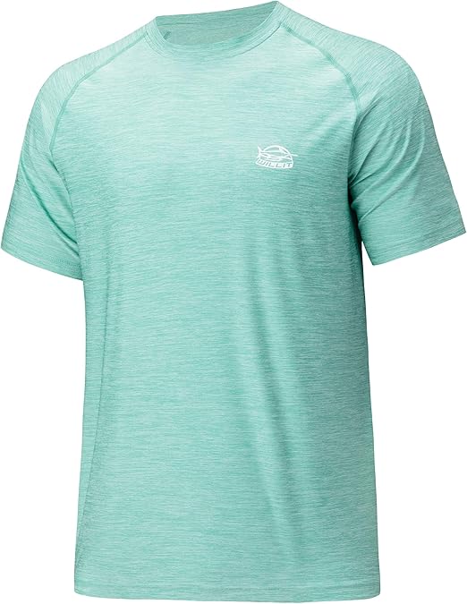 Photo 1 of Willit Men's Rashguard Swim Shirt Short Sleeve UPF 50+ Sun Protection Shirt SPF Quick Dry Water Shirt 3xl