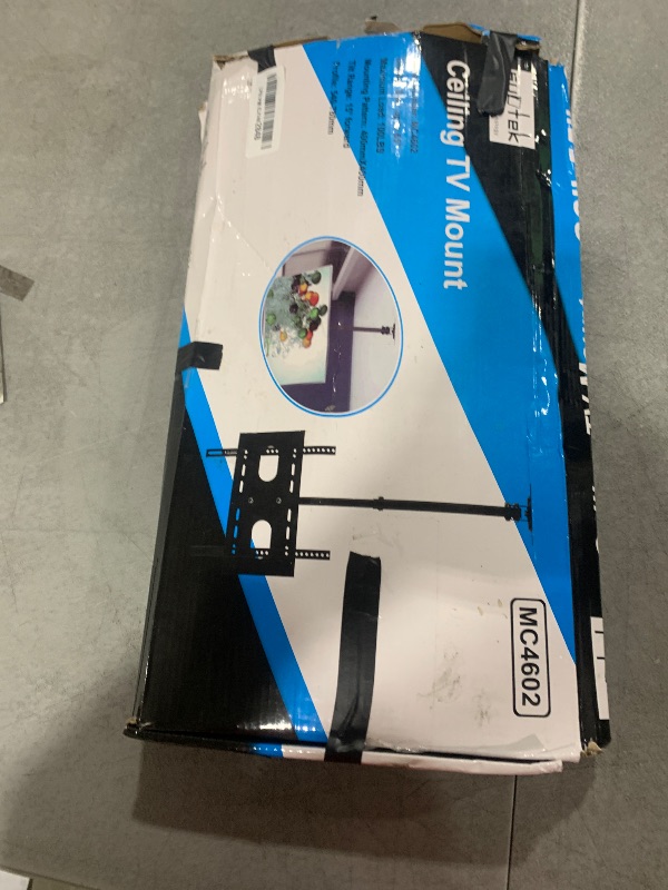 Photo 1 of Suptek Ceiling TV Mount Fits Most 26-65 inch LCD LED Plasma Panel Display with Max VESA 400x400mm Loaded up to 45kg/100lbs Height Adjustable MC4602