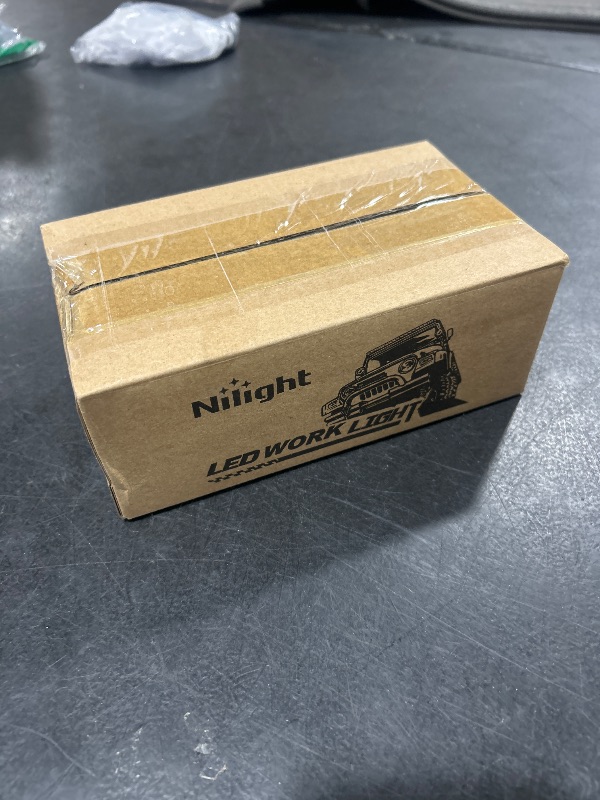 Photo 1 of Nilight 2PCS Led Pods 6 Inch 60W Spot Light Bar 3000LM Driving Fog Off Road Lights 12V/24V for Trucks Jeep UTV ATV Marine Boat Golf Cart Trailer