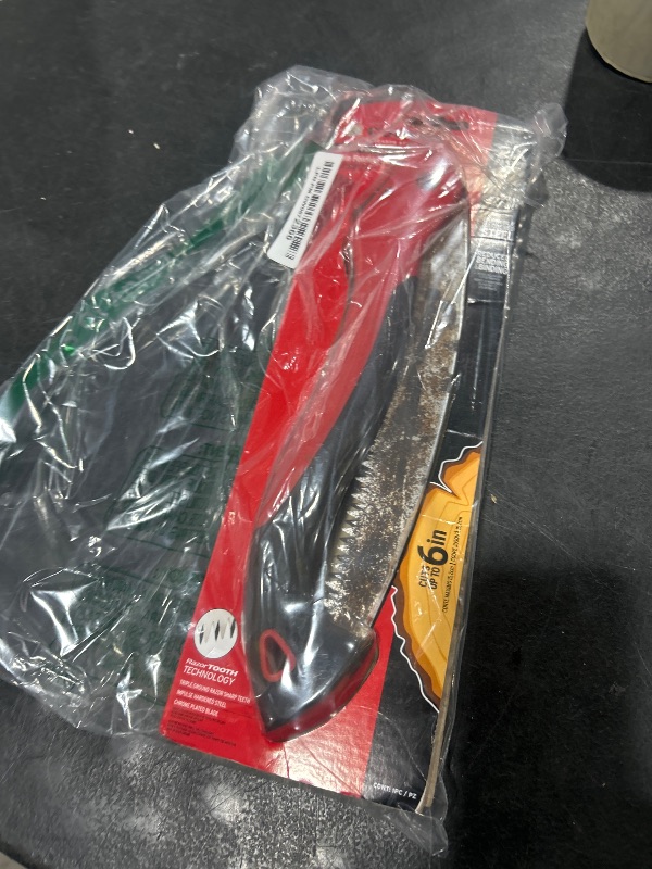 Photo 1 of Corona Tools 10-Inch RazorTOOTH Folding Saw | Pruning Saw Designed for Single-Hand Use | Curved Blade Hand Saw | Cuts Branches Up to 6" in Diameter | RS 7265D