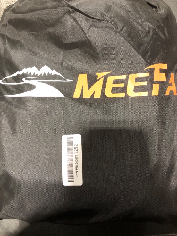 Photo 1 of MeeFar Car Roof Bag XBEEK Rooftop top Cargo Carrier Bag Waterproof 15 Cubic feet for All Cars with/Without Rack, Includes Anti-Slip Mat, 8 Reinforced Straps, 6 Door Hooks, Luggage Lock