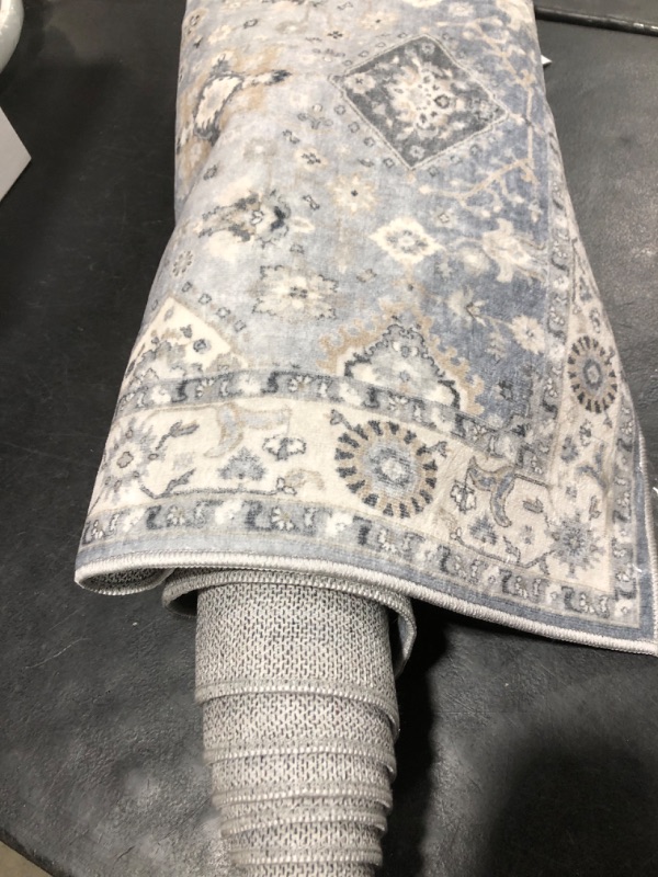 Photo 1 of HY HAO YUN LAI Non Slip Runners for Hallways,Washable,Long Ultra Soft Kitchen Runner Rug,Non Shedding for Accent Farmhouse (Grey, 2 X 12)