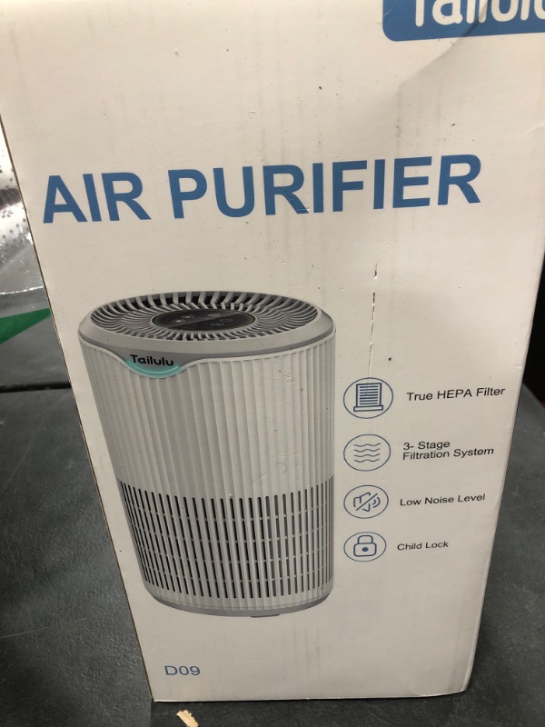 Photo 1 of Air Purifiers for Home Large Room Up to 1500 Sq Ft, Tailulu H13 HEPA Air Purifier for Pet Dander Smoke Odor Dust Pollen, Air Filter for Bedroom Living Room, Kitchen, Office, Sleep Mode