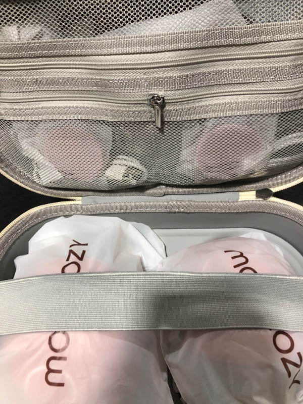 Photo 1 of Momcozy Breast Pump Hands Free Upgraded Mobile Flow | M9, App Discreet Control with Personalized Multi-Modes & 15 Levels, Wearable Breast Pump 24mm, 2 Pack Cozy Red