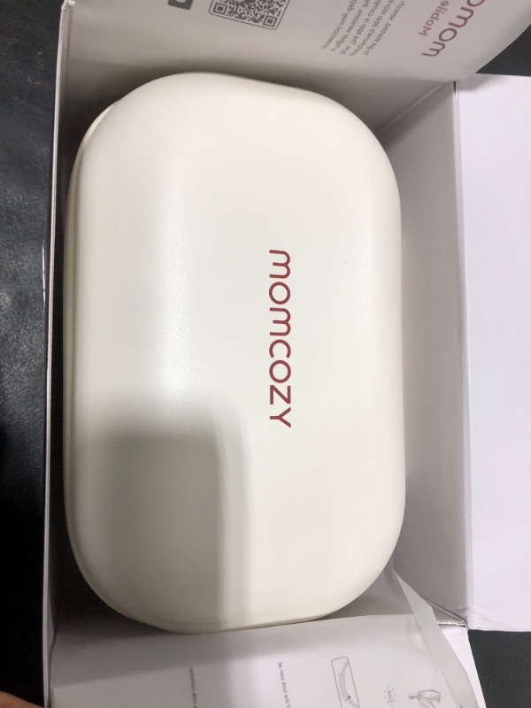 Photo 1 of Momcozy Breast Pump Hands Free Upgraded Mobile Flow | M9, App Discreet Control with Personalized Multi-Modes & 15 Levels, Wearable Breast Pump 24mm, 2 Pack Cozy Red