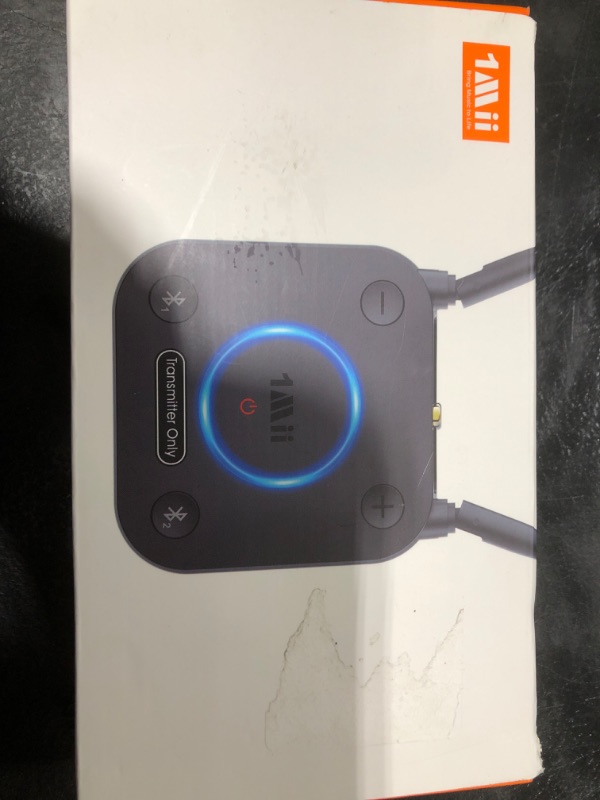 Photo 1 of 1Mii B06TX Bluetooth 5.2 Transmitter for TV to Wireless Headphone/Speaker, Bluetooth Adapter for TV w/Volume Control, AUX/RCA/Optical/Coaxial Audio Inputs, Plug n Play, aptX Low Latency & HD