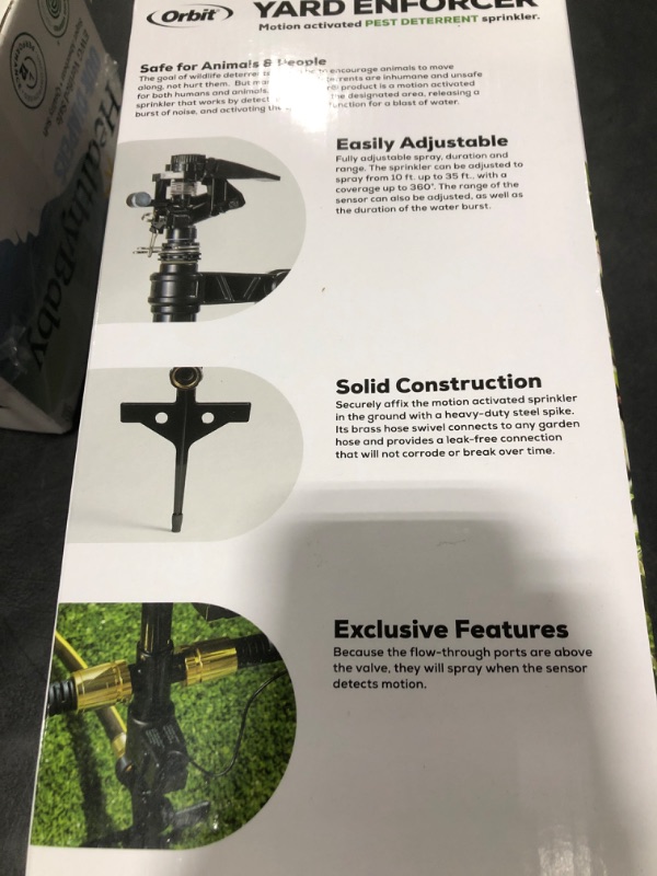 Photo 1 of Orbit 62100 Yard Enforcer Motion-Activated Sprinkler