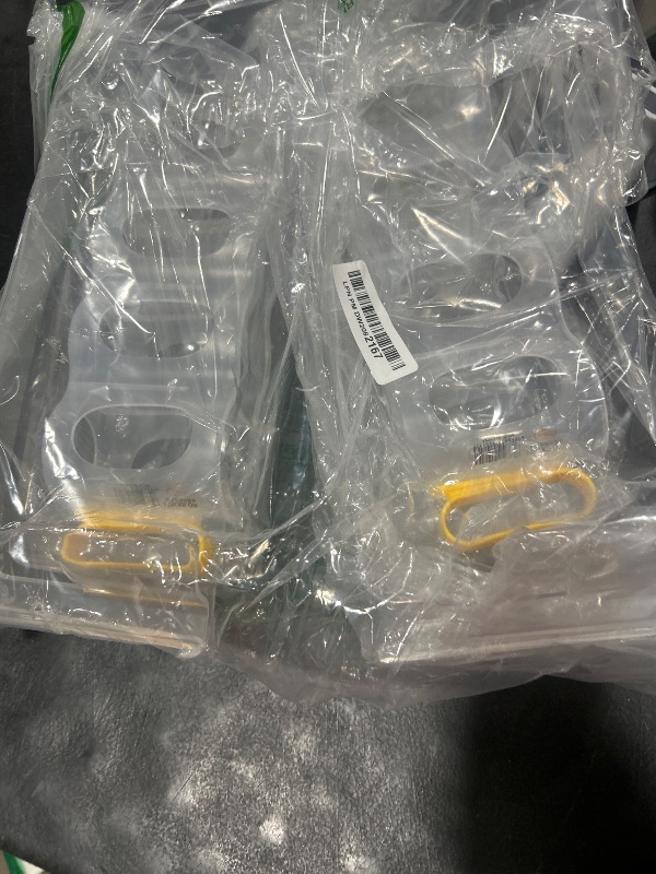Photo 1 of 2PCS Fridge Plastic Can Storage Rack Beer Bottle Holder Fridge Upgraded handle.
