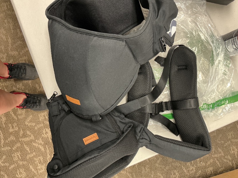 Photo 1 of ACUMAS Baby Carrier with Hip Seat, Baby Carrier Newborn to Toddler (Black?