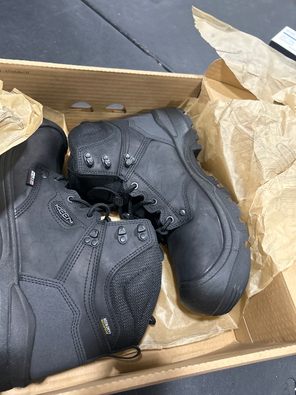 Photo 1 of KEEN Utility Men's, Independence 6 in Carbon Toe Waterproof Boot