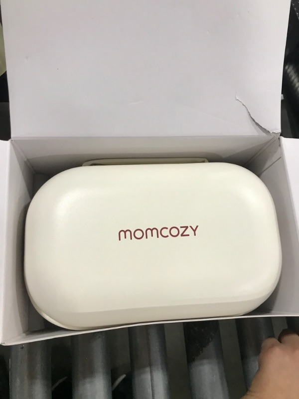 Photo 1 of Momcozy Breast Pump Hands Free Upgraded Mobile Flow | M9, App Discreet Control with Personalized Multi-Modes & 15 Levels, Wearable Breast Pump 24mm, 2 Pack Cozy Red