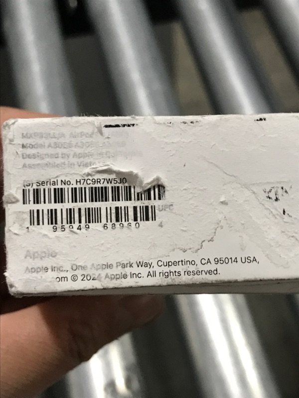 Photo 1 of Apple AirPods 4 Wireless Earbuds, Bluetooth Headphones, with Active Noise Cancellation, Adaptive Audio, Transparency Mode, Personalized Spatial Audio, USB-C Charging Case, Wireless Charging, H2 Chip