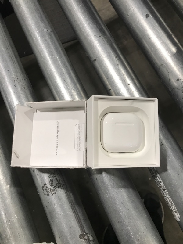 Photo 1 of Apple AirPods 4 Wireless Earbuds, Bluetooth Headphones, with Active Noise Cancellation, Adaptive Audio, Transparency Mode, Personalized Spatial Audio, USB-C Charging Case, Wireless Charging, H2 Chip