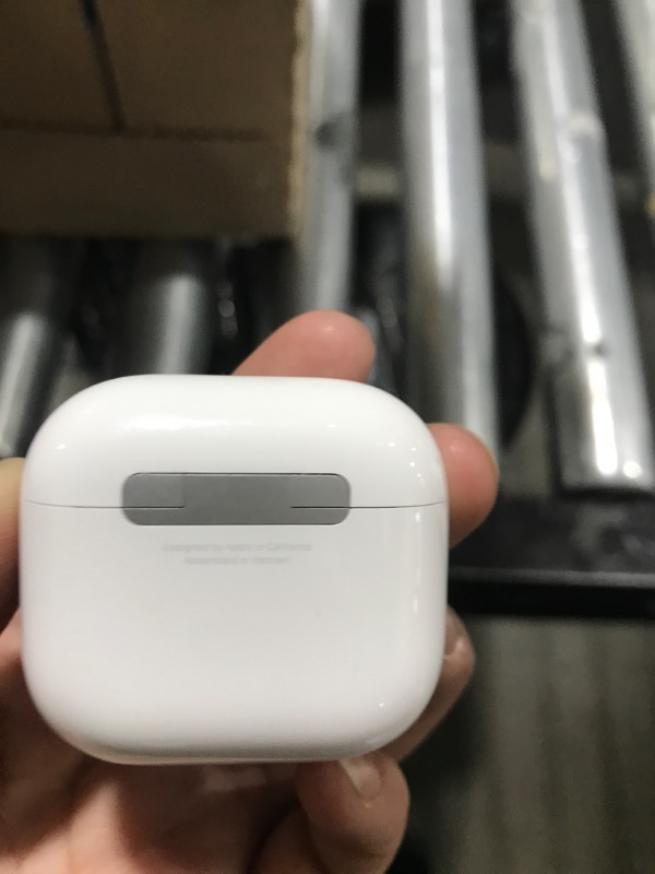 Photo 1 of Apple AirPods 4 Wireless Earbuds, Bluetooth Headphones, Personalized Spatial Audio, Sweat and Water Resistant, USB-C Charging Case, H2 Chip, Up to 30 Hours of Battery Life, Effortless Setup for iPhone