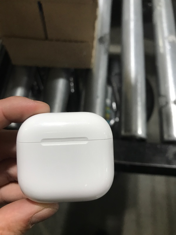 Photo 1 of Apple AirPods 4 Wireless Earbuds, Bluetooth Headphones, Personalized Spatial Audio, Sweat and Water Resistant, USB-C Charging Case, H2 Chip, Up to 30 Hours of Battery Life, Effortless Setup for iPhone