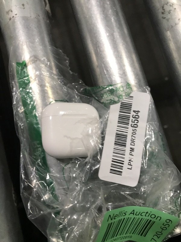 Photo 1 of Apple AirPods 4 Wireless Earbuds, Bluetooth Headphones, Personalized Spatial Audio, Sweat and Water Resistant, USB-C Charging Case, H2 Chip, Up to 30 Hours of Battery Life, Effortless Setup for iPhone