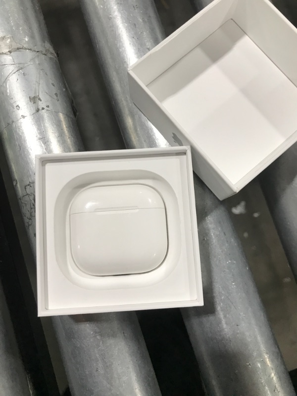 Photo 1 of Apple AirPods 4 Wireless Earbuds, Bluetooth Headphones, with Active Noise Cancellation, Adaptive Audio, Transparency Mode, Personalized Spatial Audio, USB-C Charging Case, Wireless Charging, H2 Chip