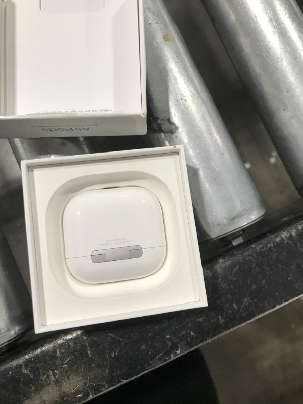 Photo 1 of Apple AirPods 4 Wireless Earbuds, Bluetooth Headphones, with Active Noise Cancellation, Adaptive Audio, Transparency Mode, Personalized Spatial Audio, USB-C Charging Case, Wireless Charging, H2 Chip