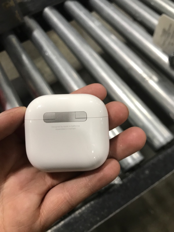 Photo 1 of Apple AirPods 4 Wireless Earbuds, Bluetooth Headphones, Personalized Spatial Audio, Sweat and Water Resistant, USB-C Charging Case, H2 Chip, Up to 30 Hours of Battery Life, Effortless Setup for iPhone