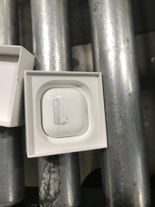 Photo 1 of Apple AirPods 4 Wireless Earbuds, Bluetooth Headphones, with Active Noise Cancellation, Adaptive Audio, Transparency Mode, Personalized Spatial Audio, USB-C Charging Case, Wireless Charging, H2 Chip