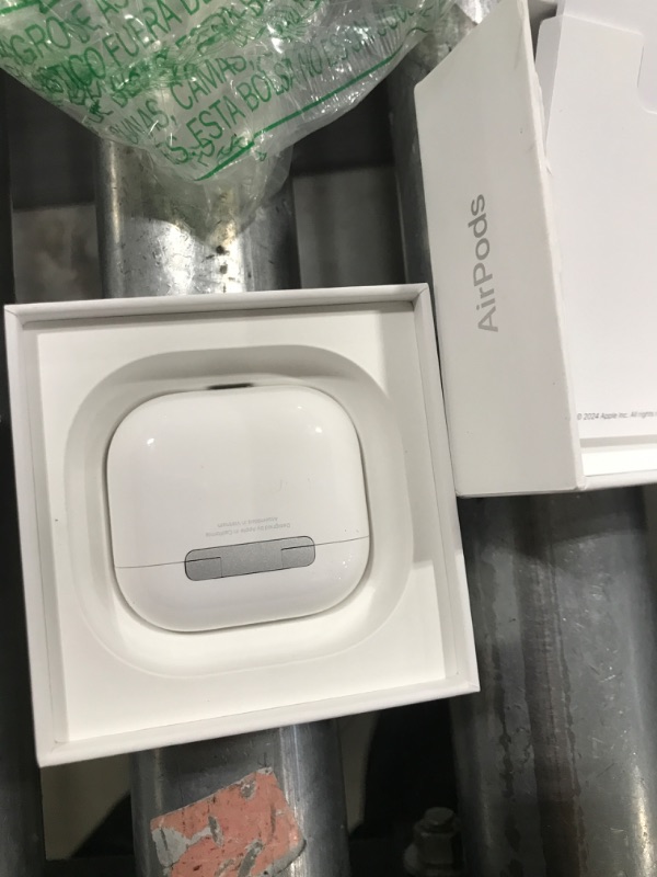 Photo 1 of Apple AirPods 4 Wireless Earbuds, Bluetooth Headphones, Personalized Spatial Audio, Sweat and Water Resistant, USB-C Charging Case, H2 Chip, Up to 30 Hours of Battery Life, Effortless Setup for iPhone