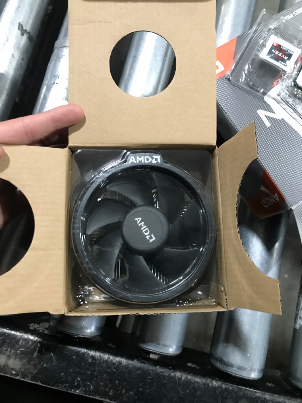 Photo 1 of AMD Ryzen 5 4500 6-Core, 12-Thread Unlocked Desktop Processor with Wraith Stealth Cooler
