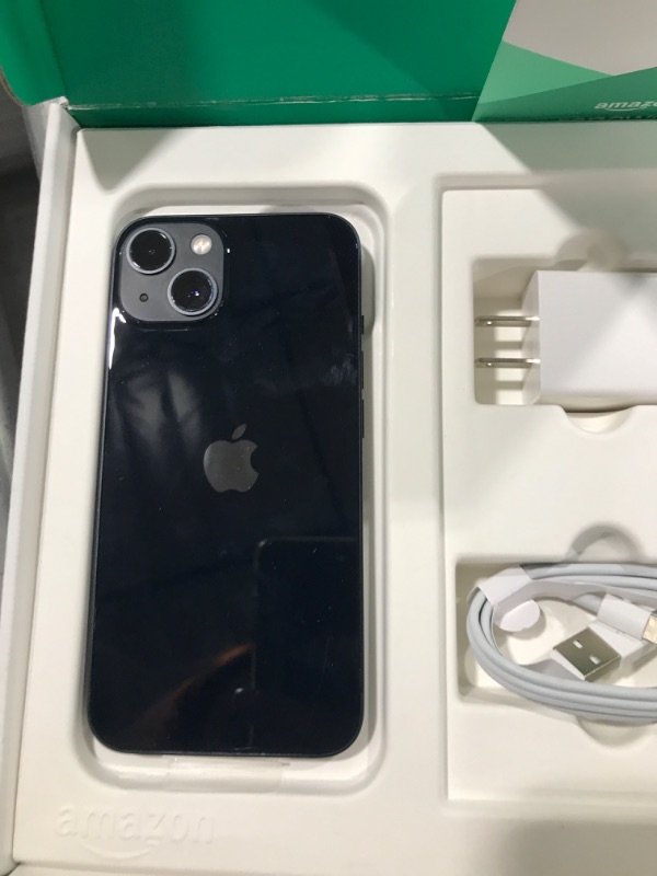 Photo 1 of Apple iPhone 13, 128GB, Midnight - Unlocked (Renewed Premium)