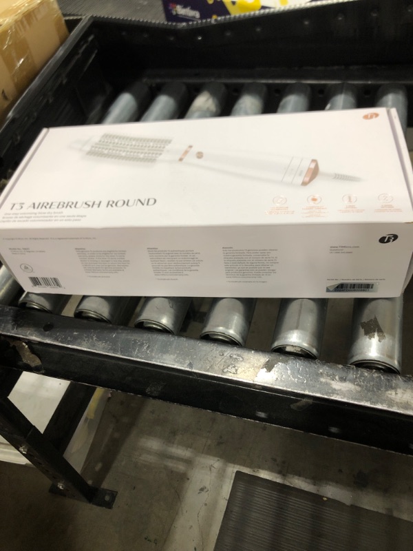 Photo 1 of T3 AireBrush Round One-Step Volumizing Hair Dryer Brush, Blow Dryer Brush for Fast Drying and Styling with Multiple Heat and Speed Settings, 2.5" Ceramic Round Brush and Cool Shot