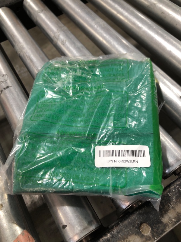 Photo 1 of Set of 2 Emerald Green Euro Pillow Sham Covers with Flange (26X26 inches, Solid Emerald Green)