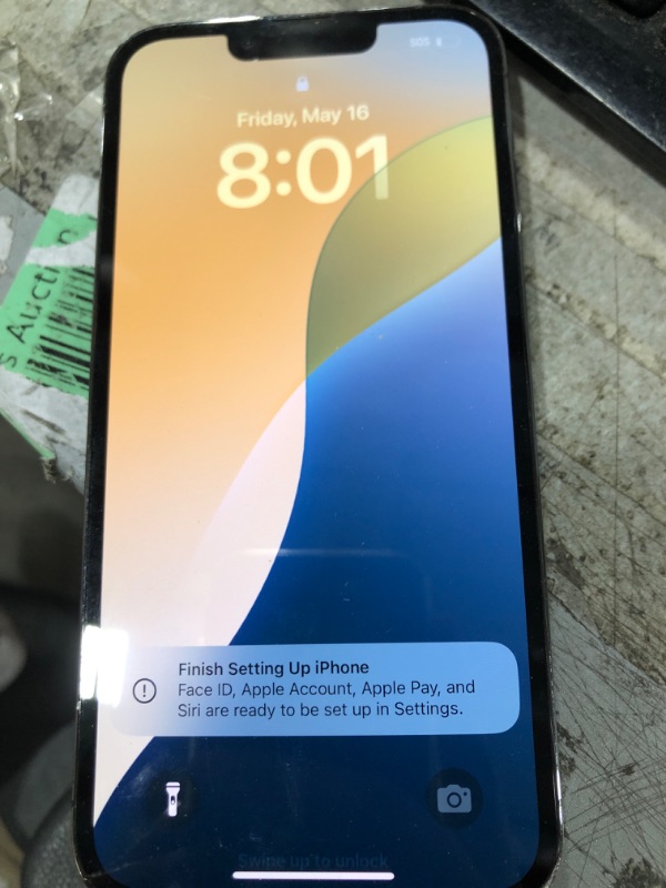 Photo 1 of Apple iPhone 13 Pro, 512GB, Graphite - Unlocked (Renewed)
