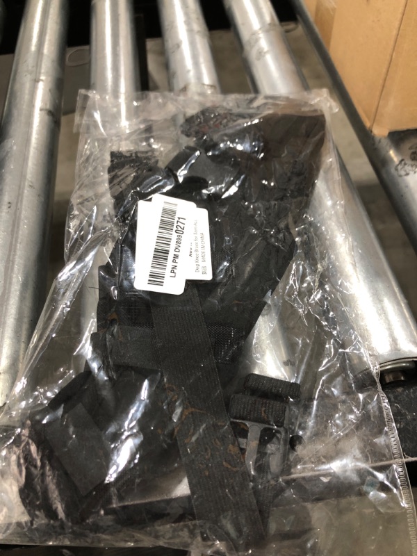 Photo 1 of Dog Knee Brace for Torn Hind Leg, Dog Knee Brace for Back Hind Rear Leg Torn Tear, Relieve Joint Pain and Muscle Sore (HJ25 Rear Double Leggings Black XS)