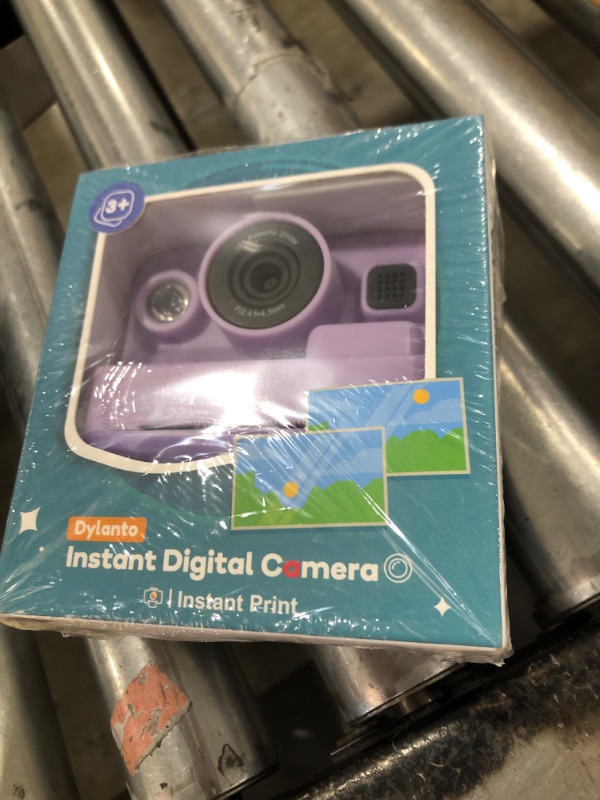 Photo 1 of Dylanto Instant Print Camera for Kids,2.4 Inch Screen Kids Instant Cameras, Christmas Birthday Gifts for Girls Age 3-12, Portable Toddler Toy for 3 4 5 6 7 8 9 10 Year Old Girls Boys Purple