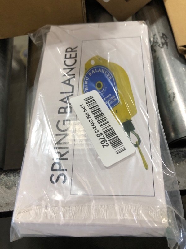 Photo 1 of QWORK Spring Balancer, 1.1lbs - 3.3lbs Bearing Retractable Tool Fixture Holder for Assembly-line