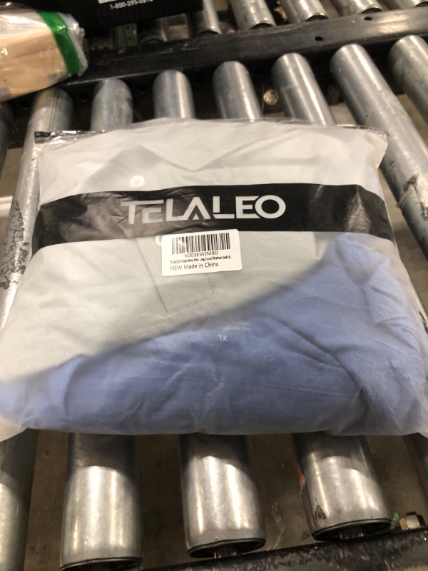 Photo 1 of TELALEO 5 Pack Mens Polo Shirts Quick Dry Short Sleeve Golf T Shirt Performance Moisture Wicking Casual Workout SetB XL