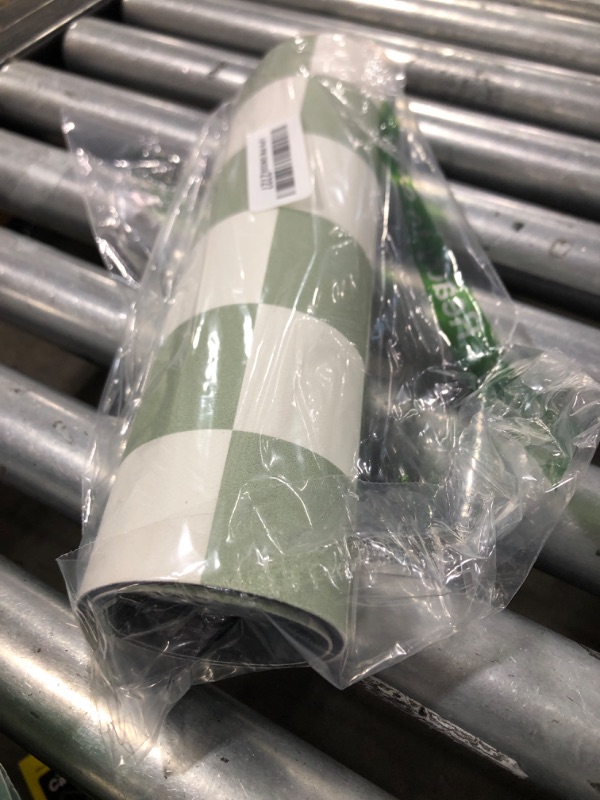 Photo 1 of Ohocut Checkered Dish Drying Mat for Kitchen Counter, Coffee Bar Station Accessories, Retro Cute Aesthetic Modern Absorbent Drainer Mat Kitchen Drying Mat Easy Clean, Sage 12" x 19"