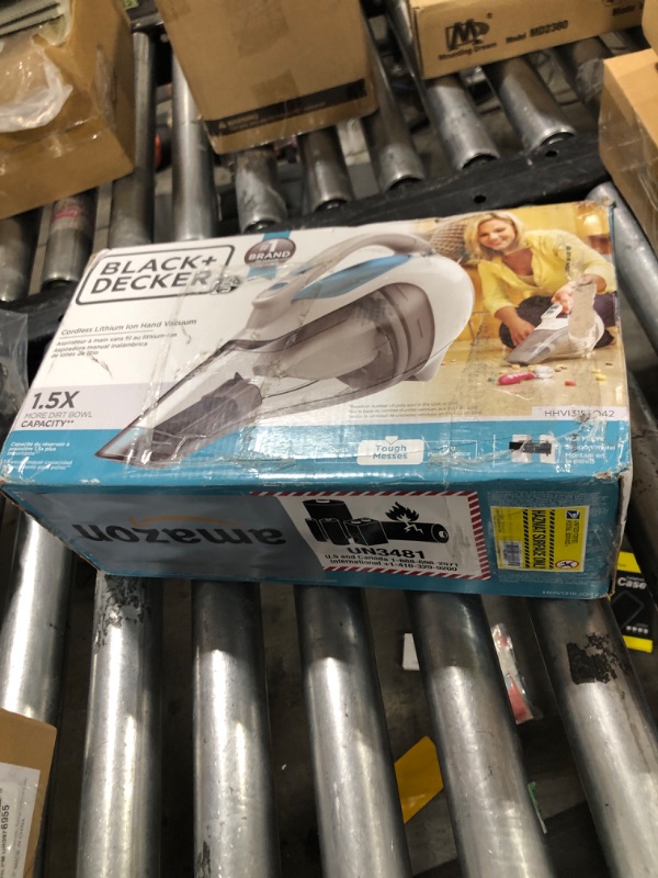 Photo 1 of BLACK+DECKER dustbuster Cordless Handheld Vacuum, Home and Car Vacuum (HHVI315JO42)