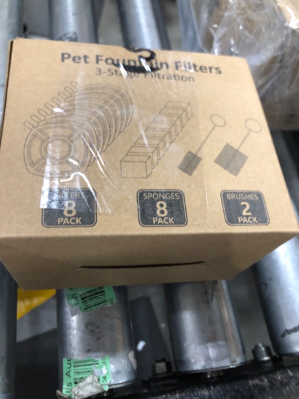 Photo 1 of 18 Pcs Cat Fountain Filters Replacement Compatible with VEKEN 95oz/2.8L Cat Water Fountain Filters Automatic Dog Water Fountain Filters Pet Fountain