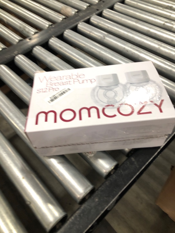 Photo 1 of Momcozy Hands-Free Breast Pump S12 Pro, Wearable & Portable Pump with Soft DoubleFit Flange, 3 Modes | 9 Levels Double Electric Pump, Smart Display, 24mm, 2 Pack, Cozy Pink