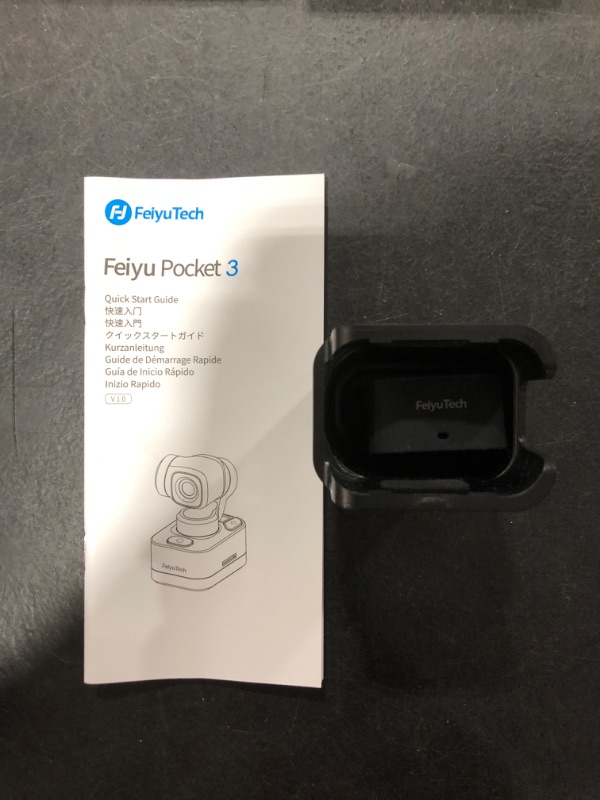 Photo 1 of Feiyu Pocket 3 Combo:Remote Handle&Camera - Gimbal with 4K Camera 3 Axis Stabilizer,Cordless Detachable Designed,Magnetic,AI Tracking,for Car/Travel/Pets,YouTube Portable Video Pocket Camera 0.35lb