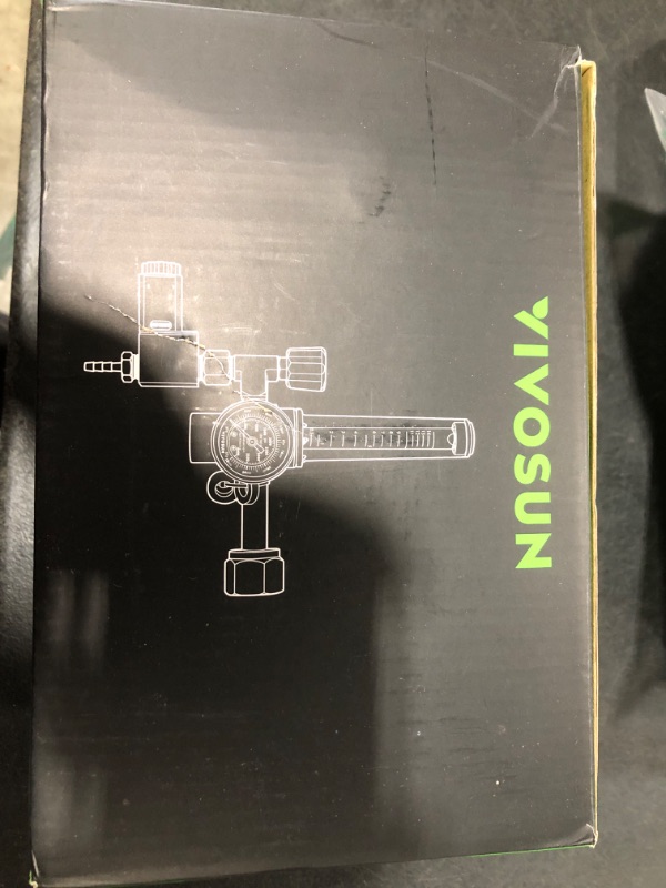 Photo 1 of VIVOSUN Hydroponics CO2 Regulator Emitter System with Solenoid Valve Flowmeter for Grow Room Grow Tent Garden