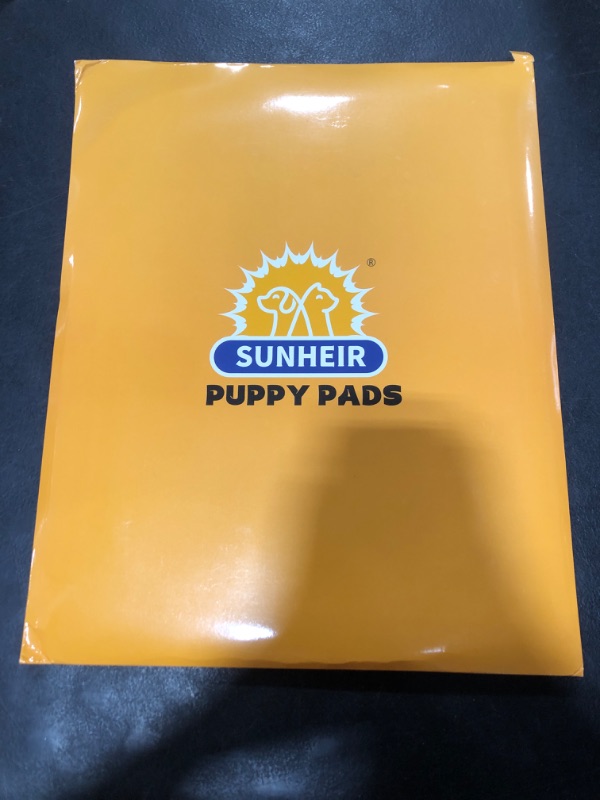Photo 1 of Sunheir Washable Pee Pads for Dogs - 2-Pack Thick Heavy-Absorbency Reusable Pee Pads Prevent Leakage Non-Slip, Waterproof Pet Training Pads for Puppy Playpen, Crate, Whelping Box, Potty Training, Blue
